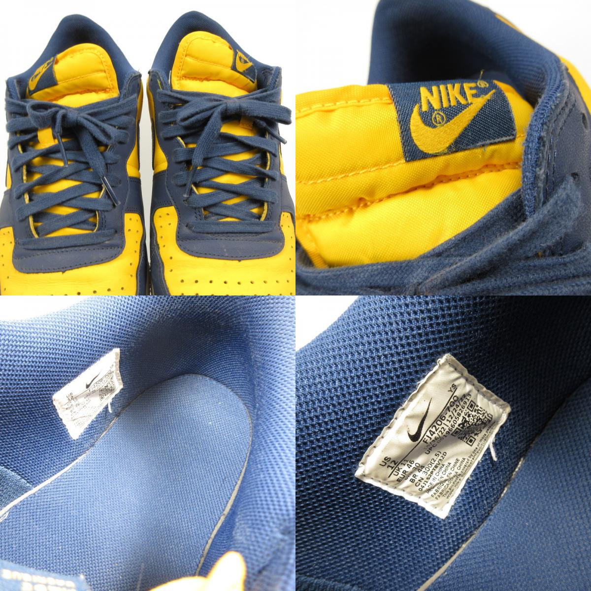 [Used] NIKE | Nike TERMINATOR LOW OG MICHIGAN Sneakers FJ4206-700 Yellow 30cm