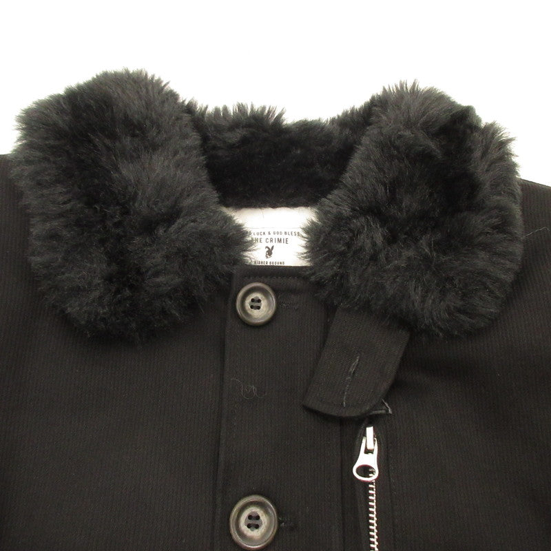 [Used] CRIMIE | Crymee DUKE N-1 JKT Other Outerwear Black Size: S