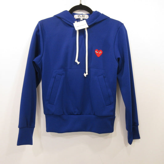 【中古】PLAY COMME des GARCONS | プレイコムデギャルソン パーカー AZ-T173 ブルー サイズ：S