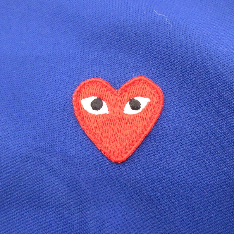 PLAY COMME des GARCONS Hoodie AZ-T173 Blue Size: S [Used]