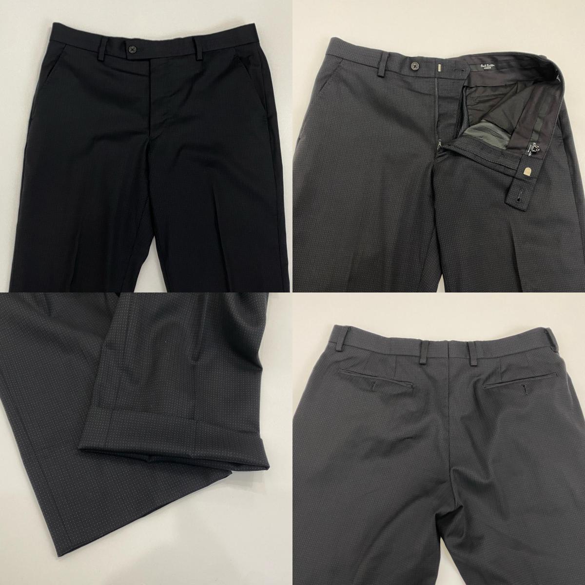 Paul Smith | ポール・スミス セットアップ 163007 Loro Piana FOUR SEASONS ブラック サイズ：L【姫路東店】
