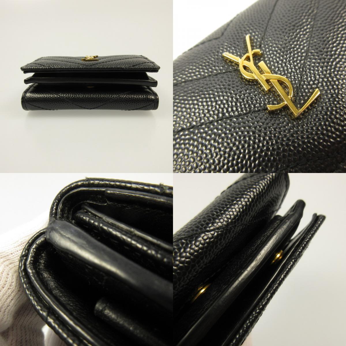 Used] SAINT LAURENT | Saint Laurent Origami Tiny Wallet Long Wallet 668274