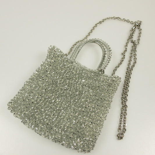 【中古】ANTEPRIMA | アンテプリマ スタンダード ミニアトゥーラ その他バッグ シルバー