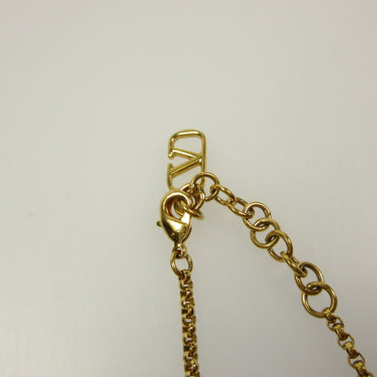 [Used] Valentino | V Logo Signature Metal Swarovski Crystal Bracelet 7W2J0F84YCW
