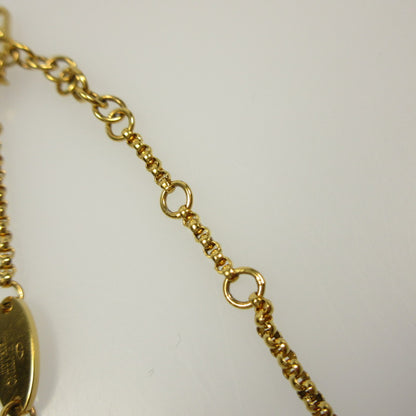 [Used] Valentino | V Logo Signature Metal Swarovski Crystal Bracelet 7W2J0F84YCW