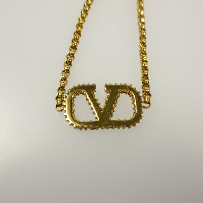 [Used] Valentino | V Logo Signature Metal Swarovski Crystal Bracelet 7W2J0F84YCW