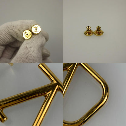 [Used] Valentino | Valentino V Logo Signature Metal Pierced Earrings 7W2J0F96MET