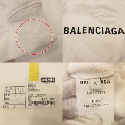 [Used] BALENCIAGA | Balenciaga Hoodie 508184 White Size: S