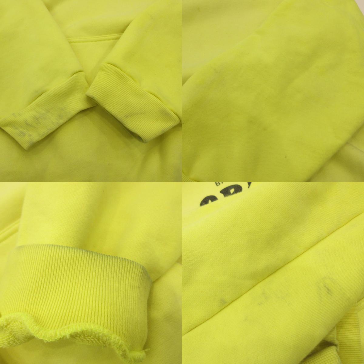 [Used] BALENCIAGA | Balenciaga Hoodie 600583 Yellow Size: XXL