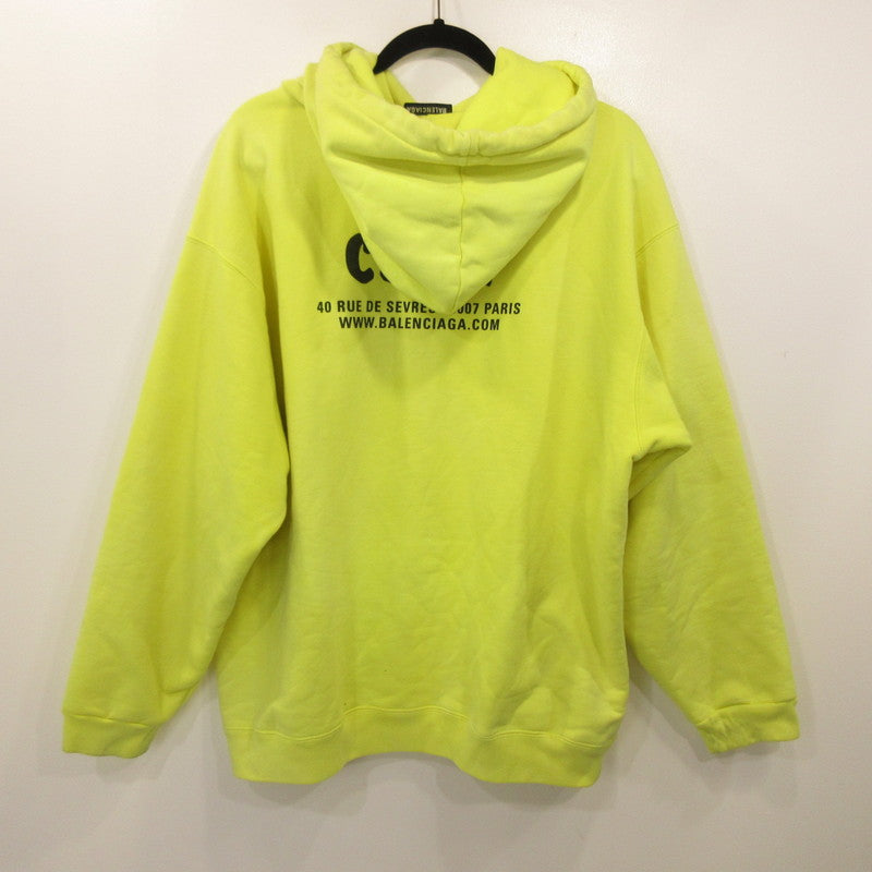 [Used] BALENCIAGA | Balenciaga Hoodie 600583 Yellow Size: XXL
