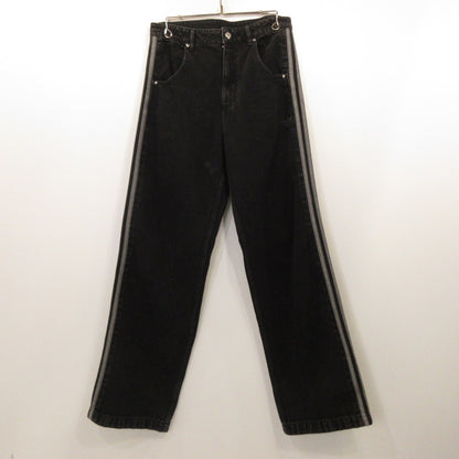 [Used] adidas | Adicolor Denim Firebird Track Pants Denim Pants JC6718 Black Size: 30