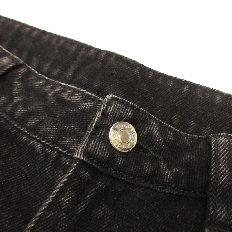 [Used] adidas | Adicolor Denim Firebird Track Pants Denim Pants JC6718 Black Size: 30