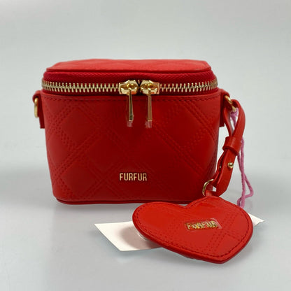 furfur | ファーファー マイクロキルティングバニティバッグ その他バッグ RWGB252503 2025S/S レッド【姫路東店】