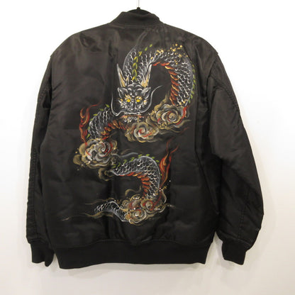 [Used] Unryu Military Jacket KM0002 Black Size: L