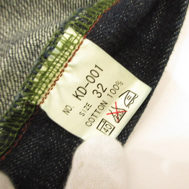 [Used] Dragon Tiger Denim Pants KD-001 Navy Size: 32