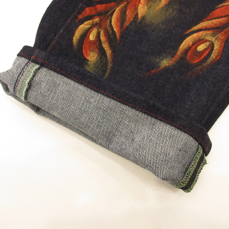 [Used] Twin Phoenix Denim Pants Navy Size: 32