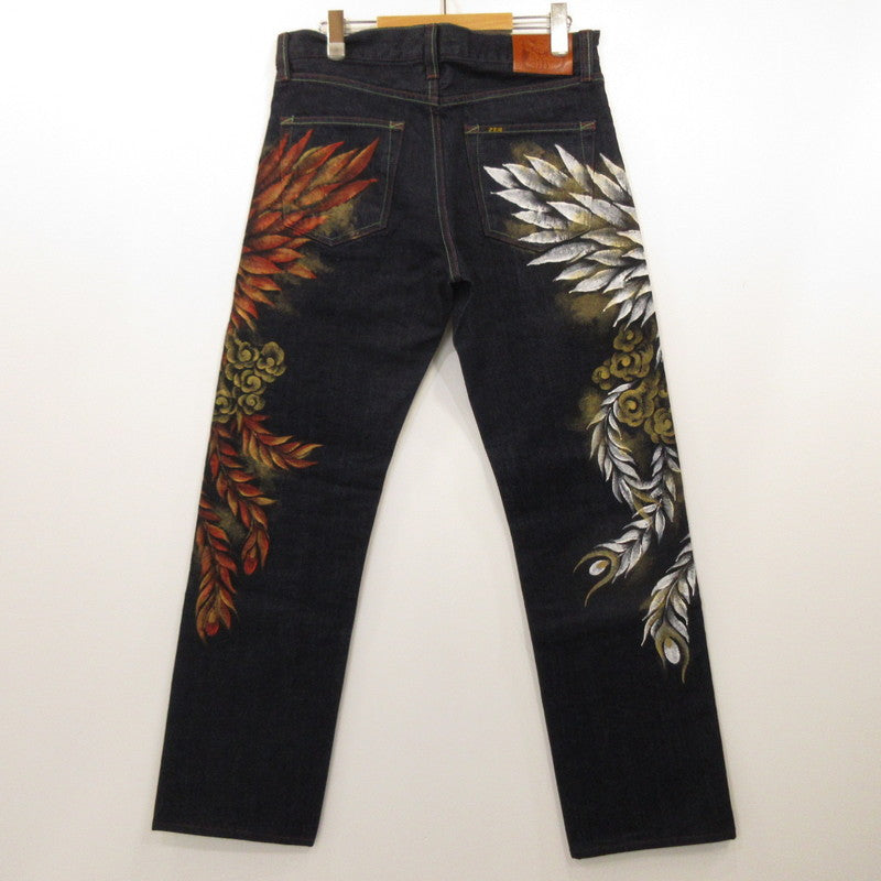 [Used] Twin Phoenix Denim Pants Navy Size: 32