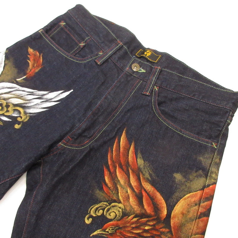 [Used] Twin Phoenix Denim Pants Navy Size: 32