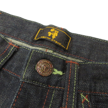 [Used] Dragon Blue Denim Pants KD-001 Navy Size: 32