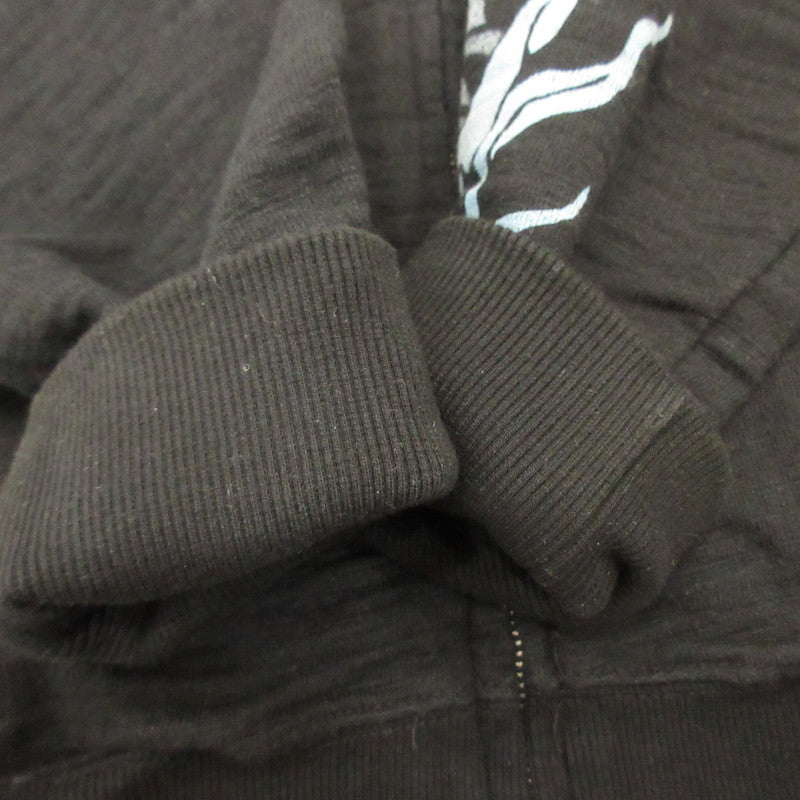 【Used】Karakuri Tamashii Climbing Carp Hoodie C223712 Black Size: L