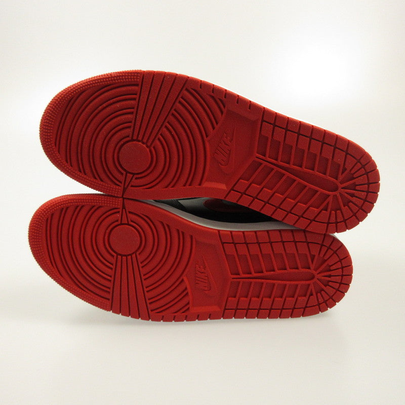 【中古】NIKE | ナイキ WMNS AIR JORDAN 1 HIGH OG SATIN BRED スニーカー FD4810-061 レッド 27.5cm