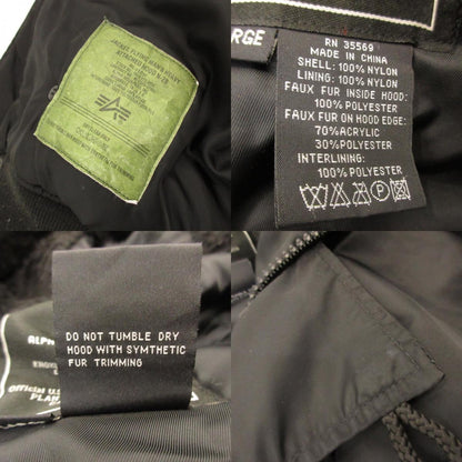 [Used] ALPHA | Alpha Military Jacket 1615-573-8335 Black Size: XL