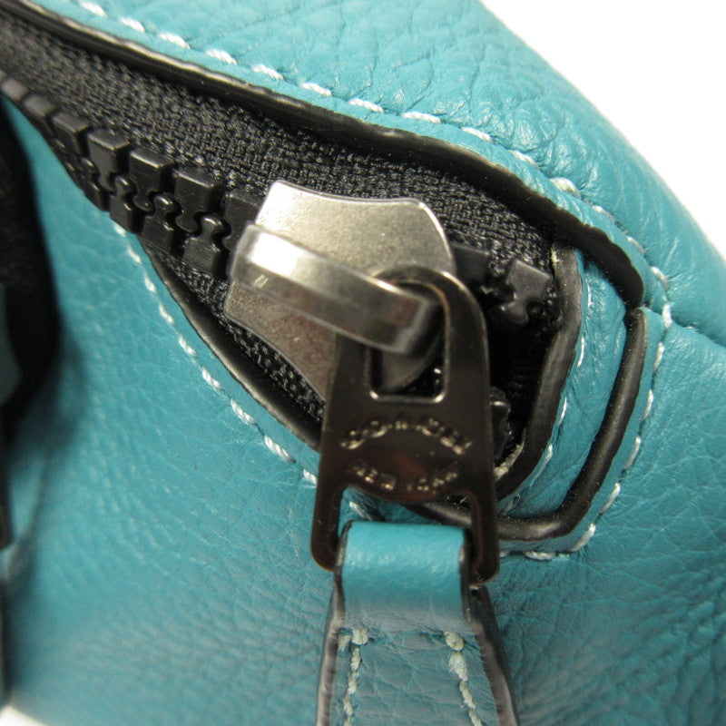 Used COACH Sprint Belt Bag 24 Waist Bag CJ684 Blue