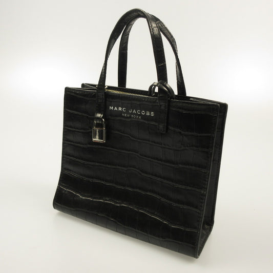 【中古】MARC JACOBS | マークジェイコブス Mini Grind Bag トートバッグ H037L01RE22 ブラック