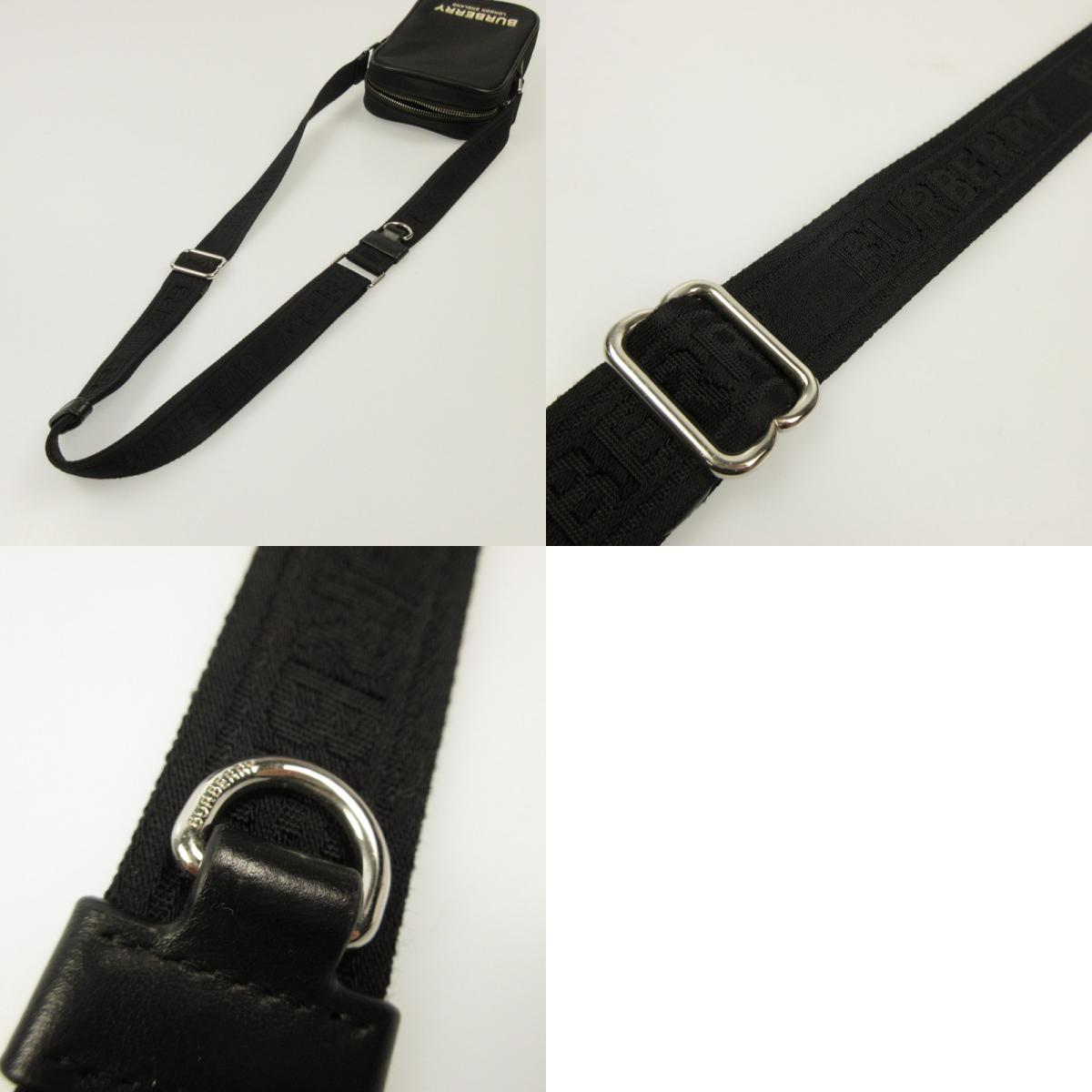 [Used] BURBERRY | Burberry MS PADDY PHONE BAG Shoulder Bag 8065933 Black