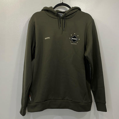 FCRB | エフシーアールビー POLARTEC POWER STRETCH TRAINING HOODIE パーカー FCRB-242064 プルオーバーパーカー 2024A/W カーキ サイズ：M【姫路東店】