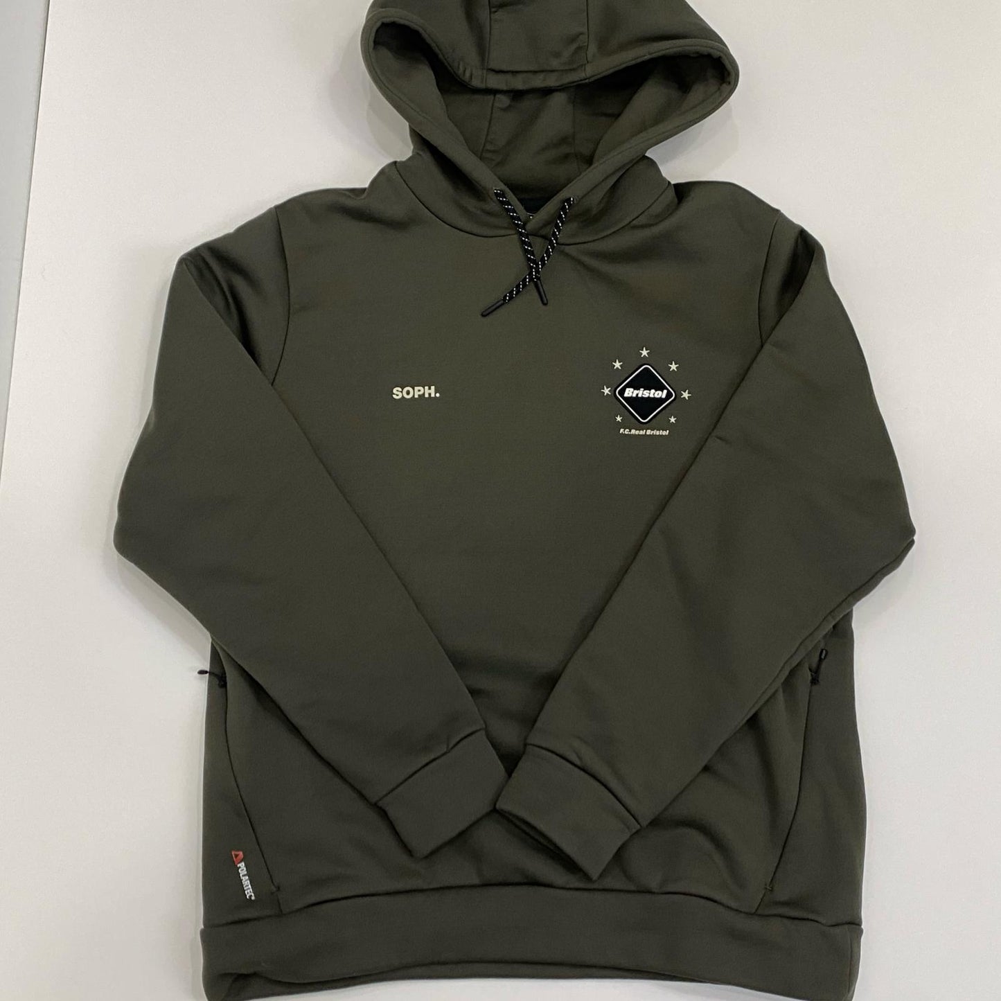FCRB | エフシーアールビー POLARTEC POWER STRETCH TRAINING HOODIE パーカー FCRB-242064 プルオーバーパーカー 2024A/W カーキ サイズ：M【姫路東店】