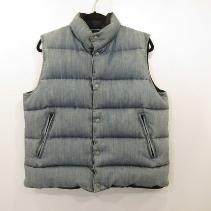 Used] EVISU | Evisu Down Vest Light Blue Size: 40