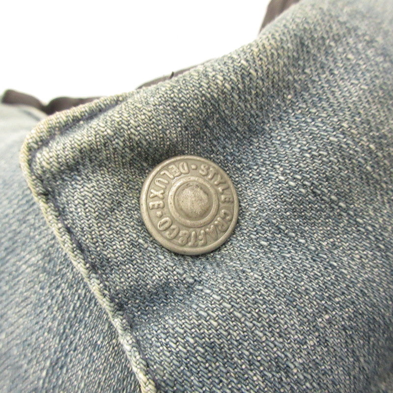 Used] EVISU | Evisu Down Vest Light Blue Size: 40