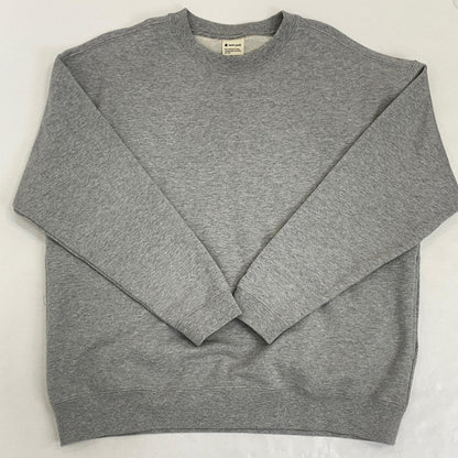 Snow Peak | スノーピークスノウピーク RECYCLED COTTON SWEAT CREWNECK スウェット SW-22SU401 スウェットシャツ グレー サイズ：M【姫路東店】