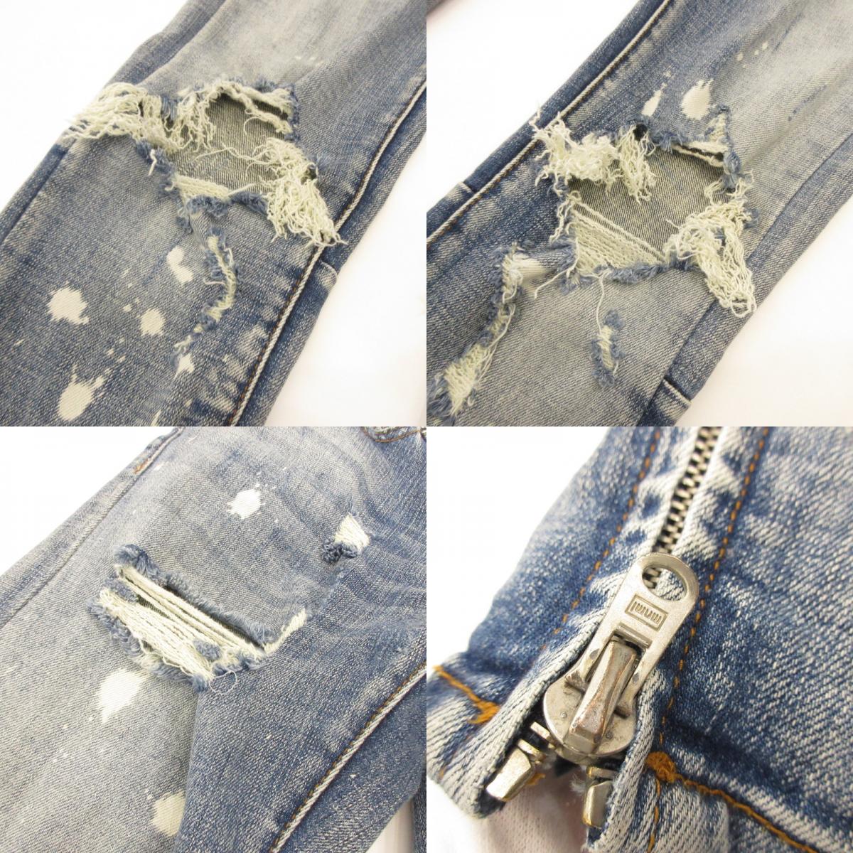 Used] mnml | minimal denim pants indigo size: 28