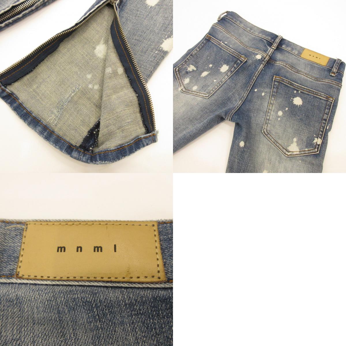 Used] mnml | minimal denim pants indigo size: 28