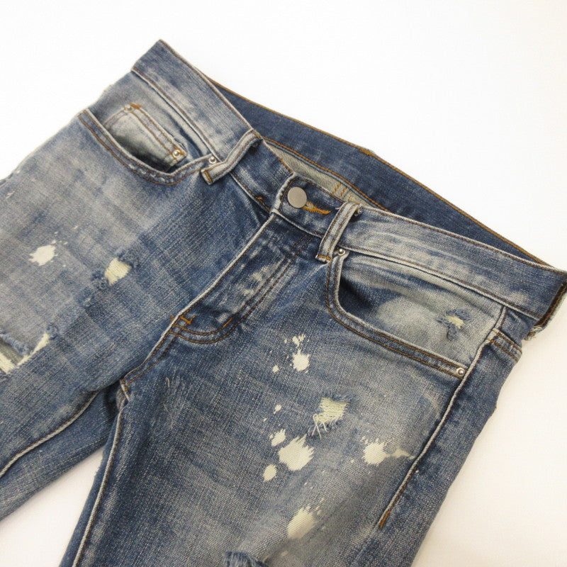 Used] mnml | minimal denim pants indigo size: 28