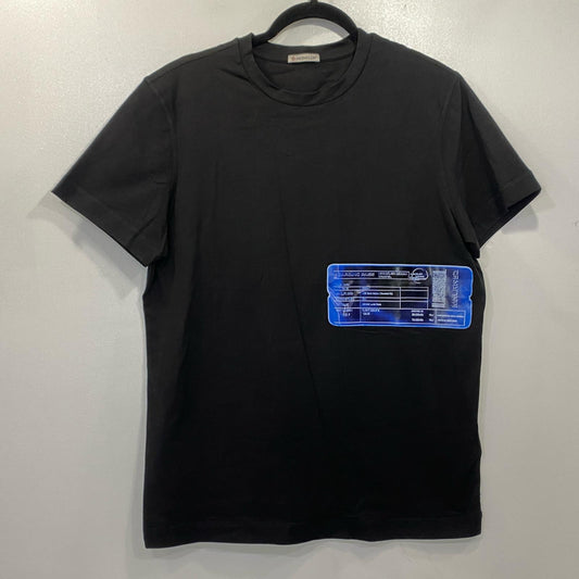 MONCLER | モンクレール MAGLIA T-SHIRT 半袖Ｔシャツ E20918049250 国内正規品 ブラック サイズ：L【姫路東店】