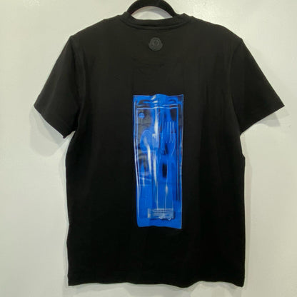 MONCLER | モンクレール MAGLIA T-SHIRT 半袖Ｔシャツ E20918049250 国内正規品 ブラック サイズ：L【姫路東店】