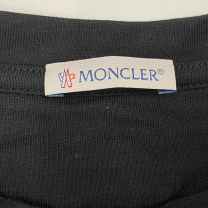 MONCLER | モンクレール MAGLIA T-SHIRT 半袖Ｔシャツ E20918049250 国内正規品 ブラック サイズ：L【姫路東店】