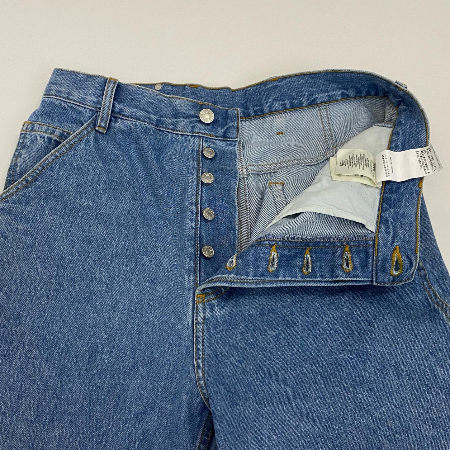 DRIES VAN NOTEN | ドリスヴァンノッテン PICKERBY DEN 2380 M.W.PANTS パンツ 855.020980-2380 ペインターパンツ 国内正規品 W:29 ライトブルー【姫路東店】