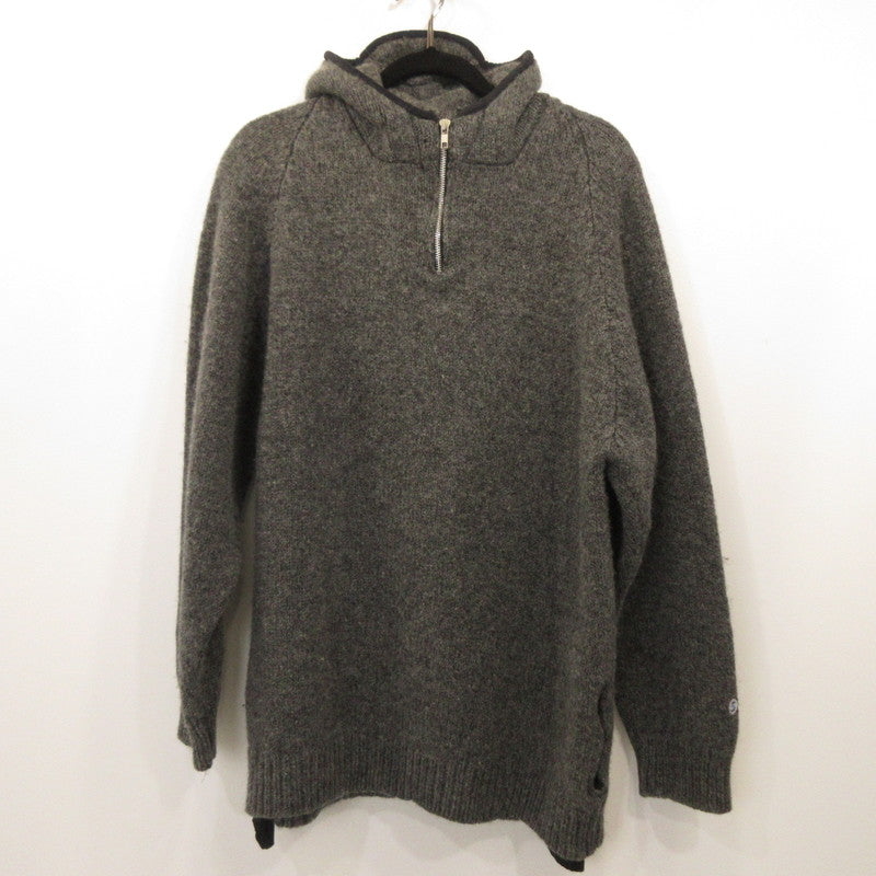 W)TAPS | Double Taps Sweater Grey Size: L