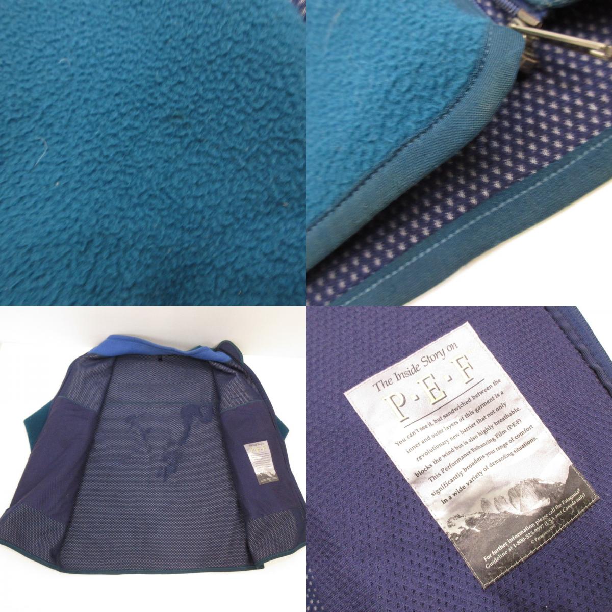 Used] patagonia | Patagonia P.E.F LIGHT-X CARDIGAN Other Tops Year: 90s Blue Size: L