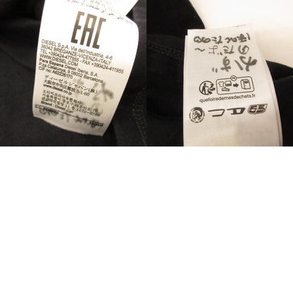 DIESEL | DIESEL T-DOXT Short Sleeve T-Shirt A16185 0GIAS Black Size: XS