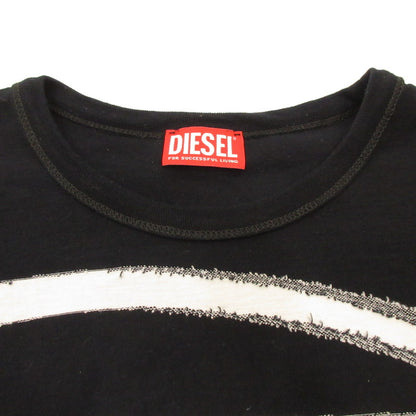 DIESEL | DIESEL T-DOXT Short Sleeve T-Shirt A16185 0GIAS Black Size: XS