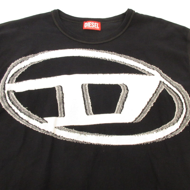 DIESEL | DIESEL T-DOXT Short Sleeve T-Shirt A16185 0GIAS Black Size: XS