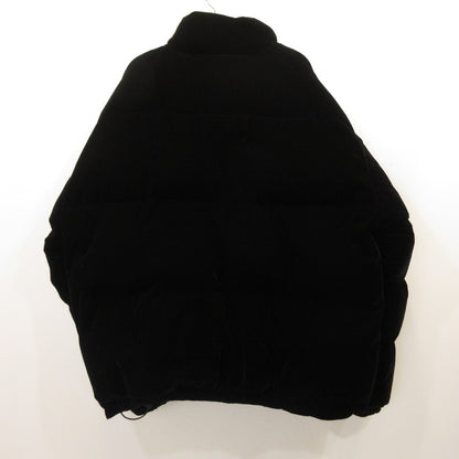 VELOR PUFFER JACKET Padded Jacket FAM-52301 Black Size: XXL