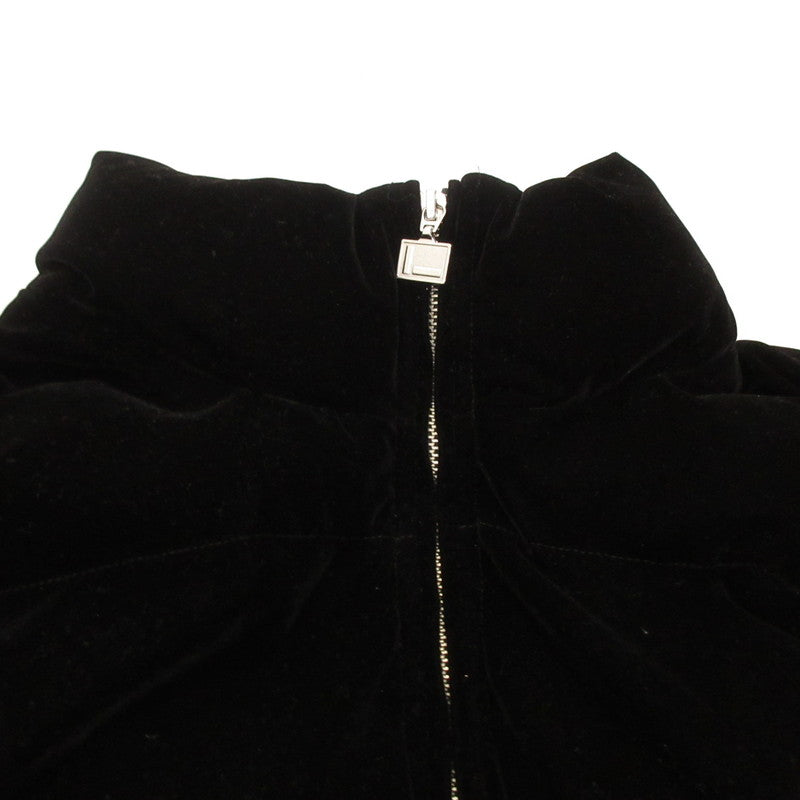 VELOR PUFFER JACKET Padded Jacket FAM-52301 Black Size: XXL