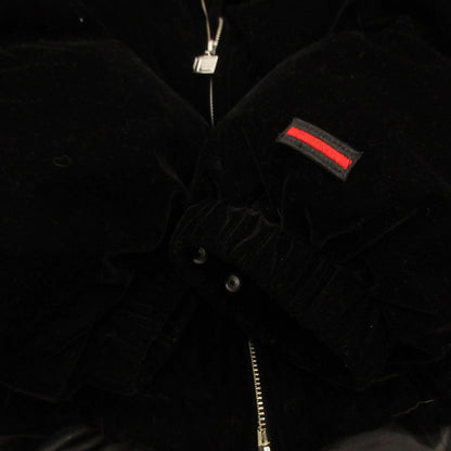VELOR PUFFER JACKET Padded Jacket FAM-52301 Black Size: XXL