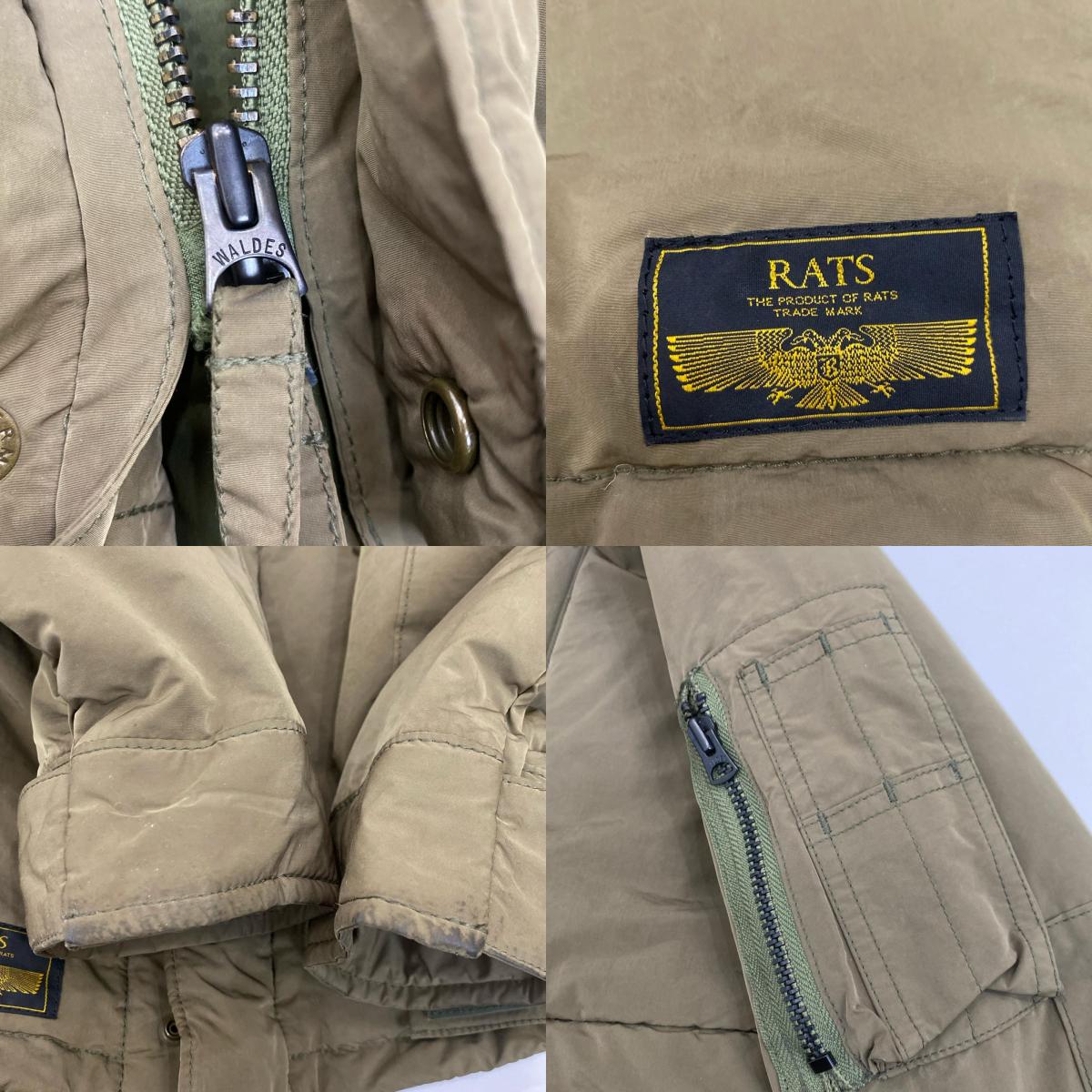 RATS | ラッツ ARMY JKT 中綿ジャケット 16'RJ-0908 2016A/W カーキ サイズ：L【姫路東店】
